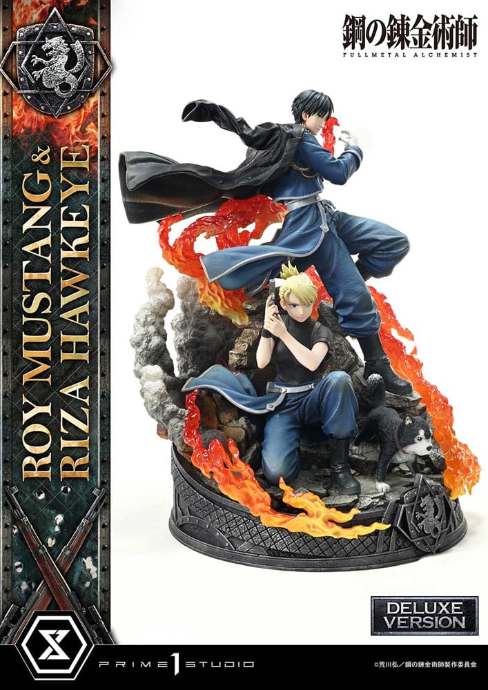 Fullmetal Alchemist Estatua Concept Masterline 1/6 Roy Mustang & Riza Hawkeye Deluxe Bonus Version 50 cm - Z POP Toys