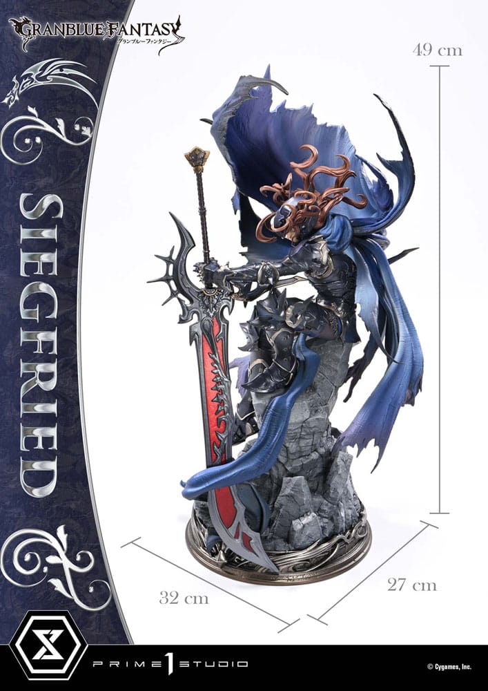 Granblue Fantasy Concept Masterline Series Estatua 1/6 Siegfried 49 cm