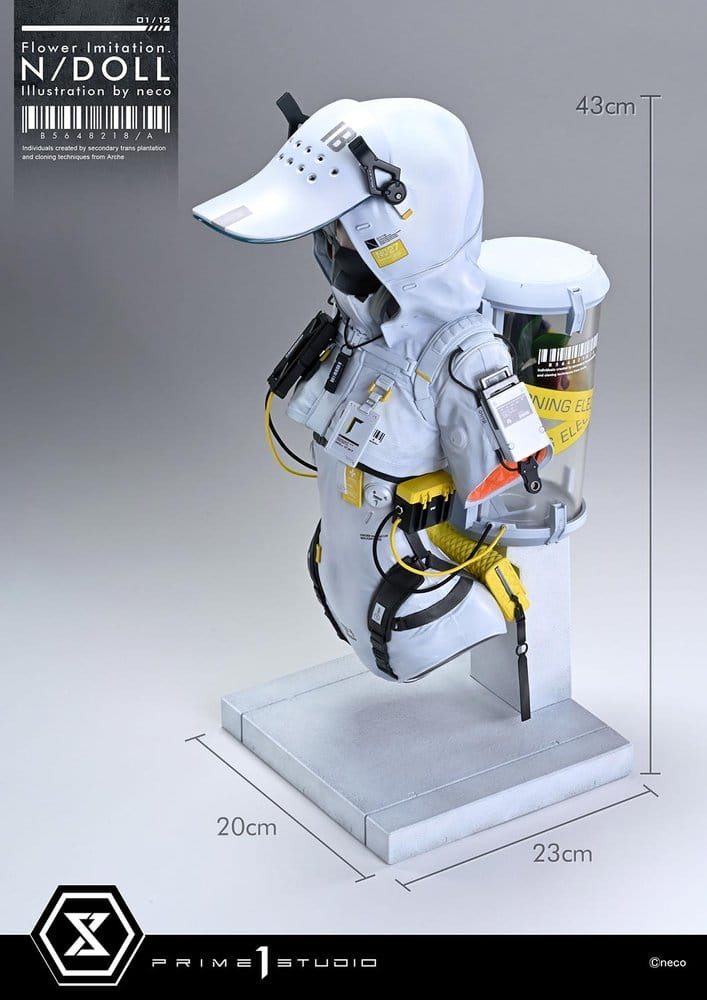 Concept Masterline Series Estatua 1/2 Flower Imitation. N/DOLL Bonus Version 43 cm