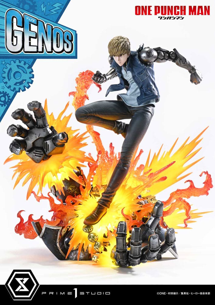 One Punch Man Concept Masterline Series Estatua 1/6 Genos 33 cm
