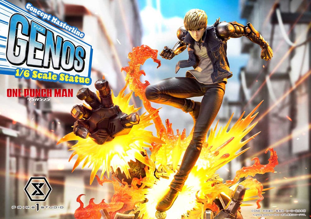 One Punch Man Concept Masterline Series Estatua 1/6 Genos 33 cm