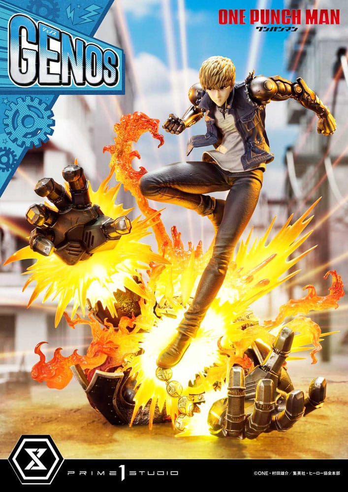 One Punch Man Concept Masterline Series Estatua 1/6 Genos 33 cm