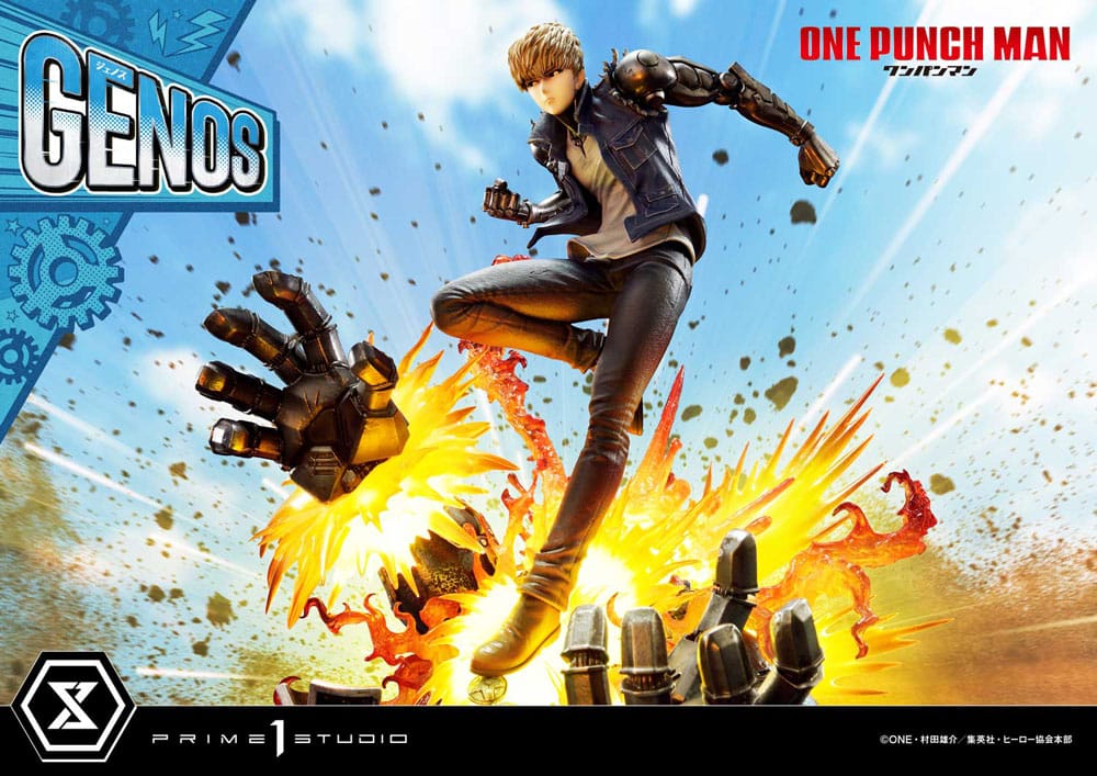 One Punch Man Concept Masterline Series Estatua 1/6 Genos 33 cm