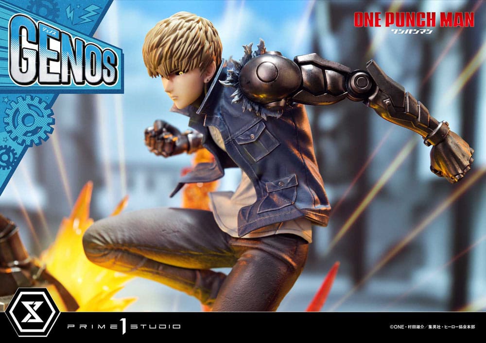 One Punch Man Concept Masterline Series Estatua 1/6 Genos 33 cm