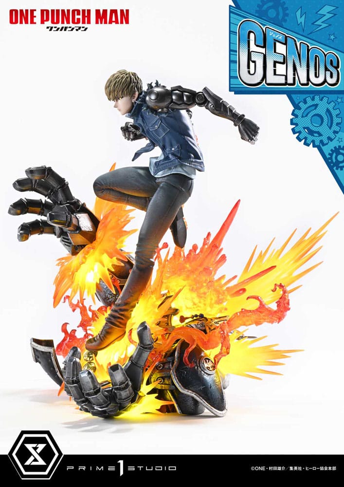 One Punch Man Concept Masterline Series Estatua 1/6 Genos 33 cm