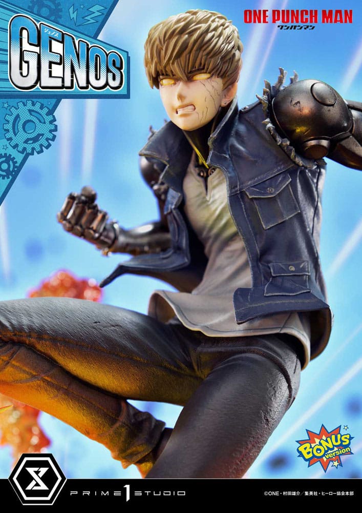 One Punch Man Concept Masterline Series Estatua 1/6 Genos Bonus Ver. 33 cm