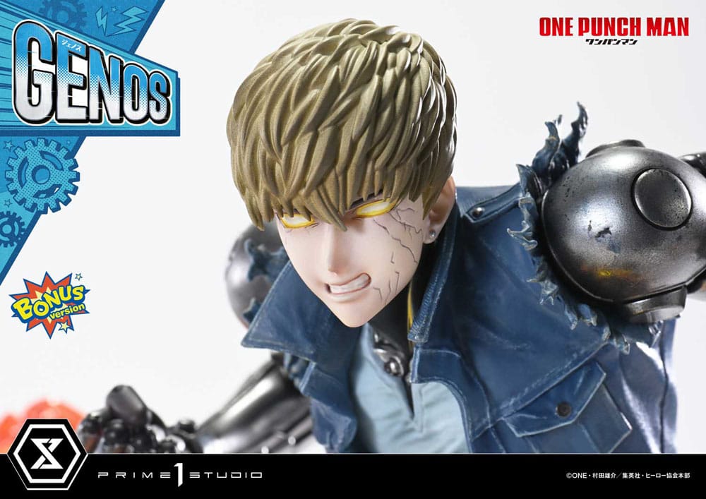 One Punch Man Concept Masterline Series Estatua 1/6 Genos Bonus Ver. 33 cm