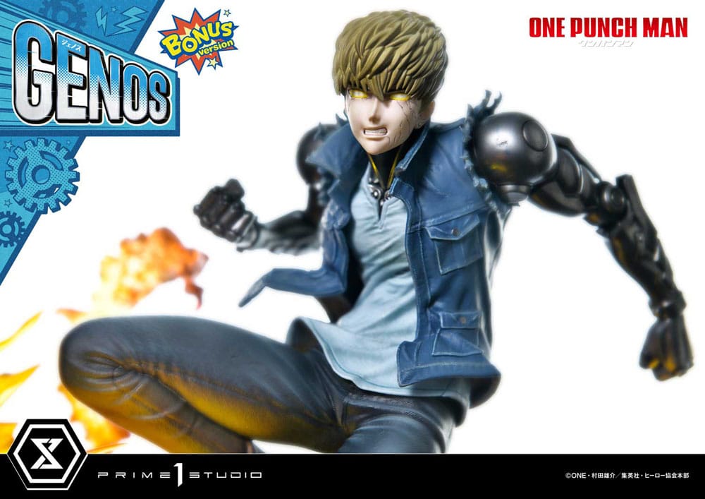 One Punch Man Concept Masterline Series Estatua 1/6 Genos Bonus Ver. 33 cm