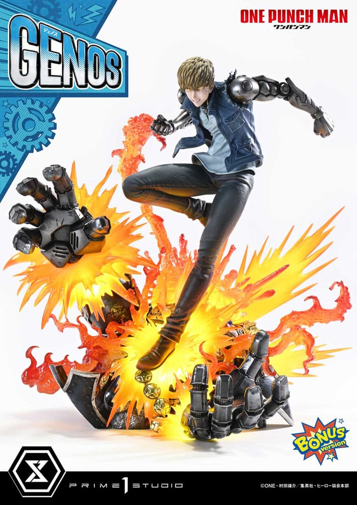 One Punch Man Concept Masterline Series Estatua 1/6 Genos Bonus Ver. 33 cm