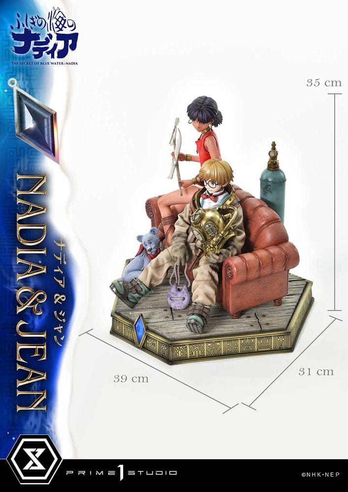 Nadia: The Secret of Blue Water Concept Masterline Series Estatua 1/6 Nadia & Jean Bonus Ver. 35 cm - Z POP Toys