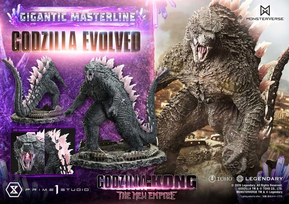 Godzilla x Kong: The New Empire (Film) Estatua Premium Gigantic Series Godzilla Evolved Bonus Ver. 93 cm