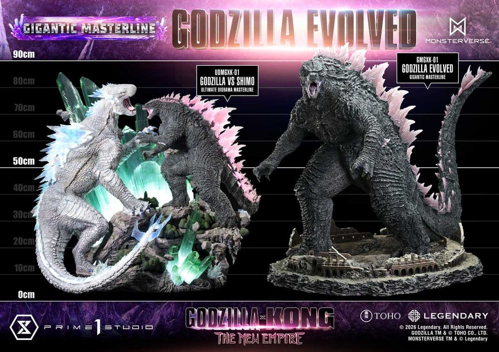 Godzilla x Kong: The New Empire (Film) Estatua Premium Gigantic Series Godzilla Evolved Bonus Ver. 93 cm