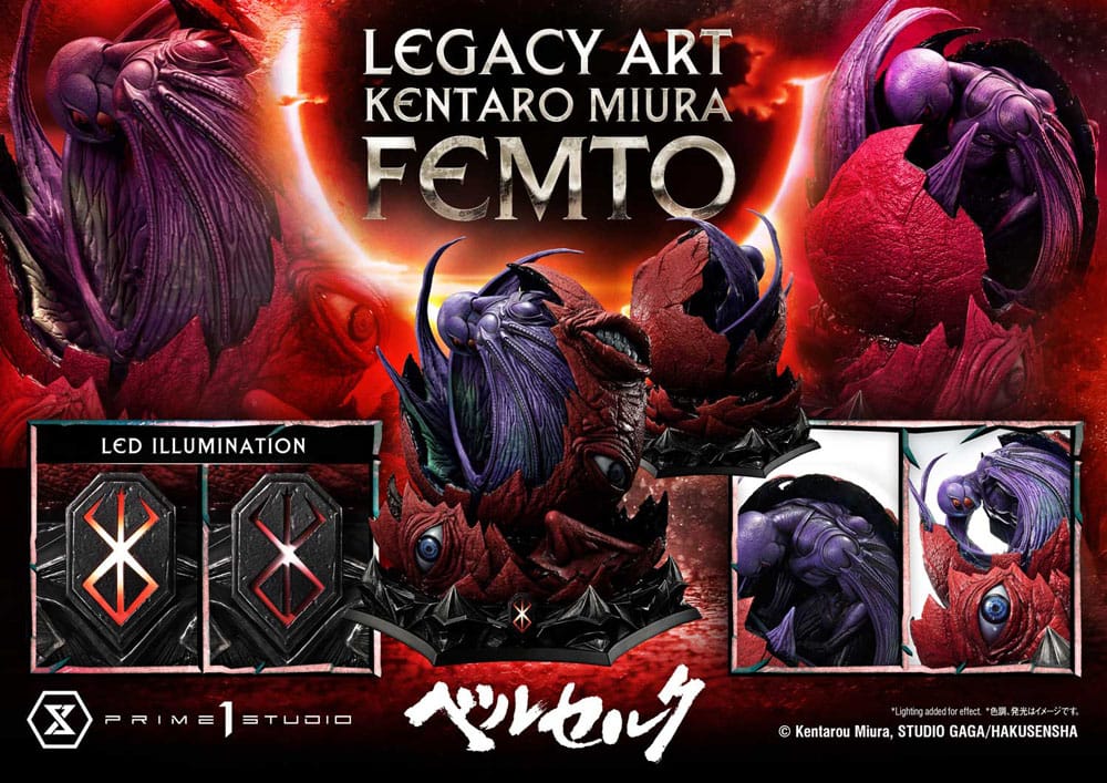 Berserk Estatua Legacy Art Kentaro Miura 1/4 Femto 46 cm