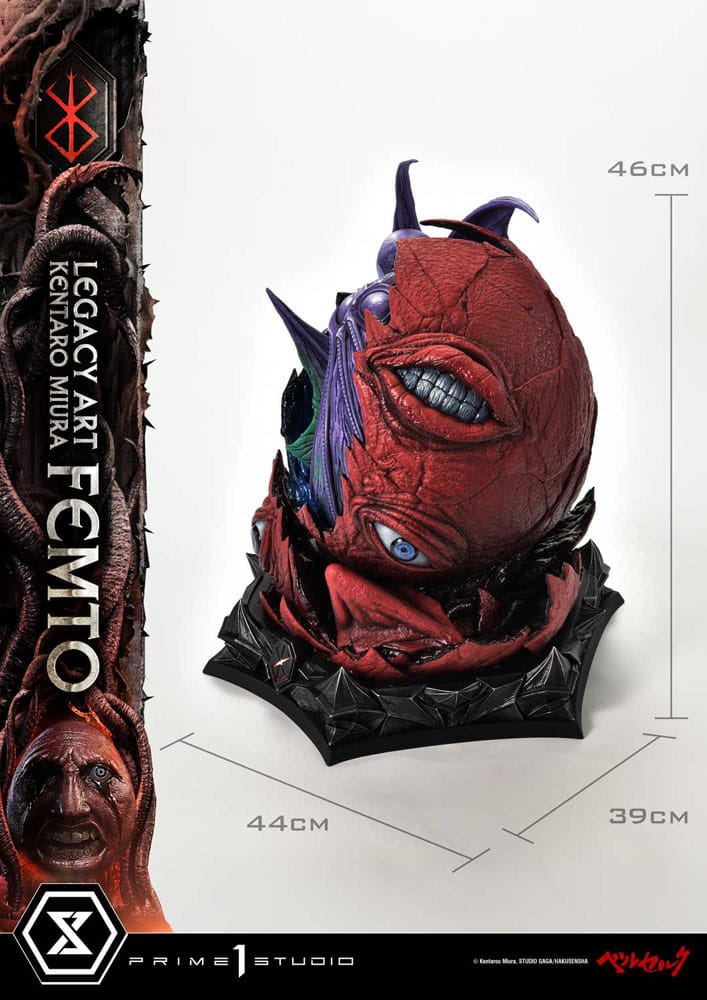 Berserk Estatua Legacy Art Kentaro Miura 1/4 Femto 46 cm