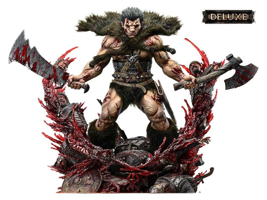 Berserk Legacy Art "Kentarou Miura" Estatua 1/4 Zodd Deluxe Version 88 cm