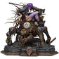 Ghost in the Shell Stand Alone Complex The Legend of Beauty and the Beast Estatua 1/4 Motoko Kusanagi & Tachikoma Character color Art by Entei Ryu Bonus Version 53 cm