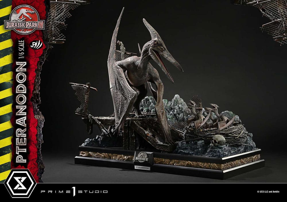 Jurassic Park III Estatua Legacy Museum Collection 1/6 Pteranodon 68 cm - Z POP Toys