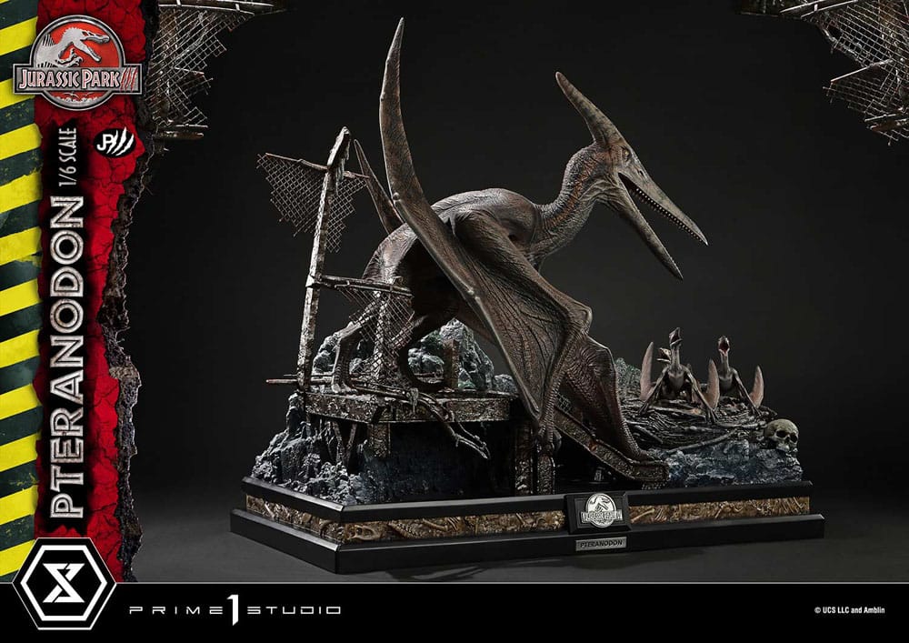 Jurassic Park III Estatua Legacy Museum Collection 1/6 Pteranodon 68 cm - Z POP Toys