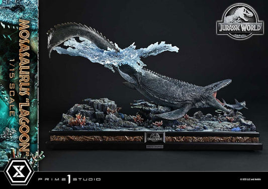 Jurassic World Estatua Legacy Museum Collection 1/15 Mosasaurus "Lagoon" 57 cm