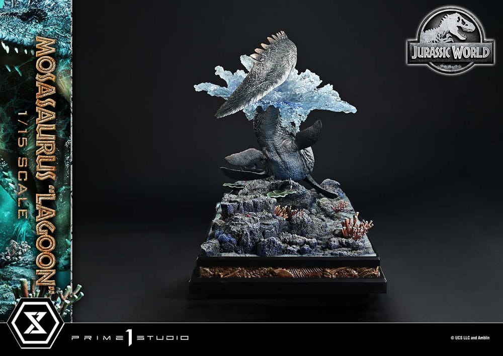 Jurassic World Estatua Legacy Museum Collection 1/15 Mosasaurus "Lagoon" 57 cm