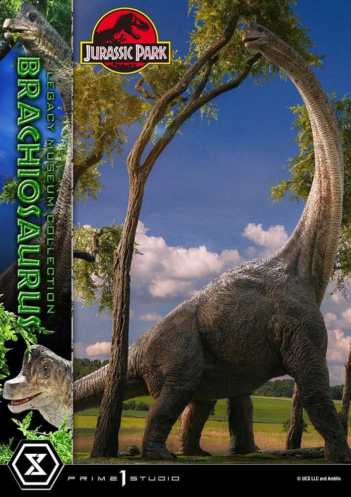 Jurassic Park (Film) Legacy Museum Collection Estatua 1/15 Brachiosaurus 128 cm