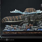 Jurassic World: el renacer (Película) Legacy Museum Collection Estatua 1/15 Spinosaurus 39 cm