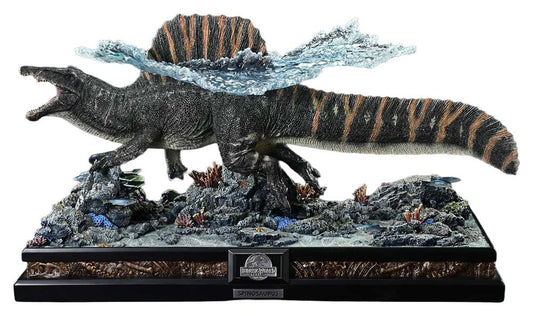 Jurassic World: el renacer (Película) Legacy Museum Collection Estatua 1/15 Spinosaurus Bonus Version 39 cm