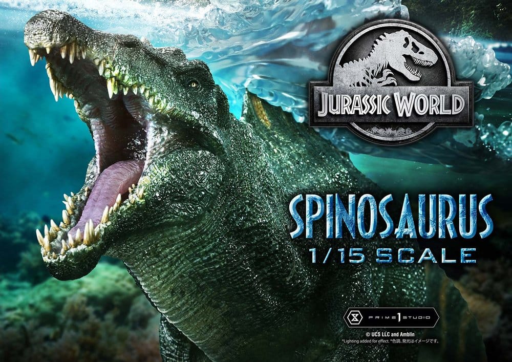 Jurassic World: el renacer (Película) Legacy Museum Collection Estatua 1/15 Spinosaurus Bonus Version 39 cm
