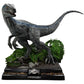 Jurassic World: Fallen Kingdom (Film) Estatua Legacy Museum Collection 1/2 Blue 88 cm