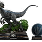 Jurassic World: Fallen Kingdom (Film) Estatua Legacy Museum Collection 1/2 Blue Bonus Version 88 cm