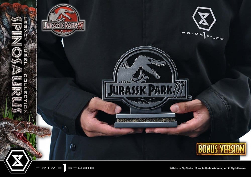 Jurassic Park Legacy Museum Collection Estatua 1/6 Spinosaurus Bonus Version 134 cm
