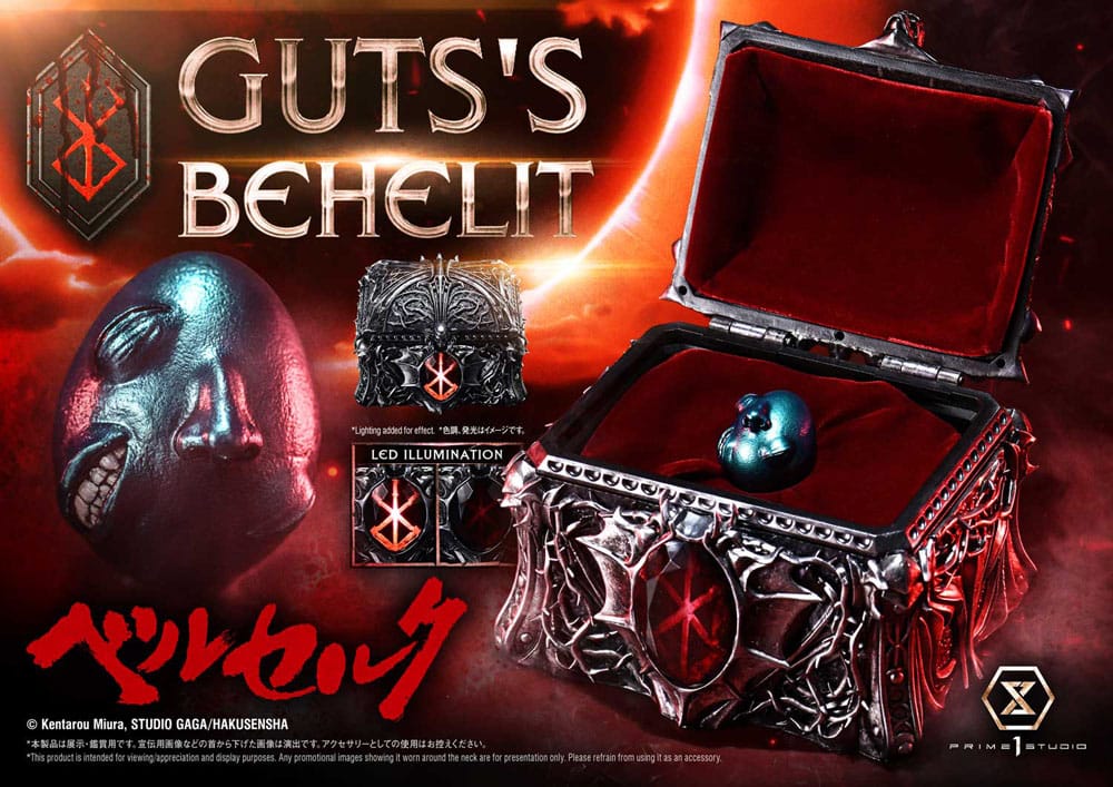 Berserk Estatua Life Scale Gut's Behelit 5 cm - Z POP Toys