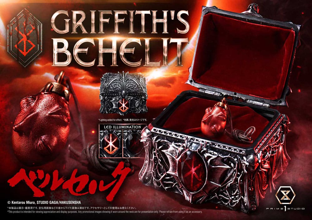Berserk Estatua Life Scale Griffith's Behelit 6 cm - Z POP Toys