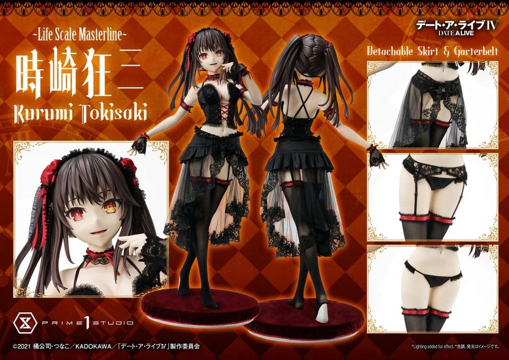 Date A Live Scale Masterline Series Estatua Kurumi Tokisaki  162 cm