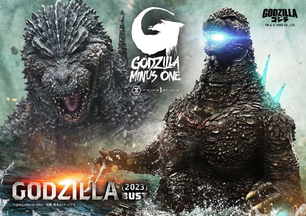 Godzilla Minus One (Film) Busto tamaño natural Godzilla (2023) Bonus Ver. 87 cm