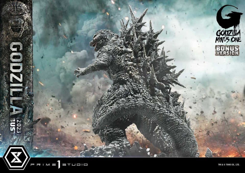 Godzilla Minus One (Film) Busto tamaño natural Godzilla (2023) Bonus Ver. 87 cm