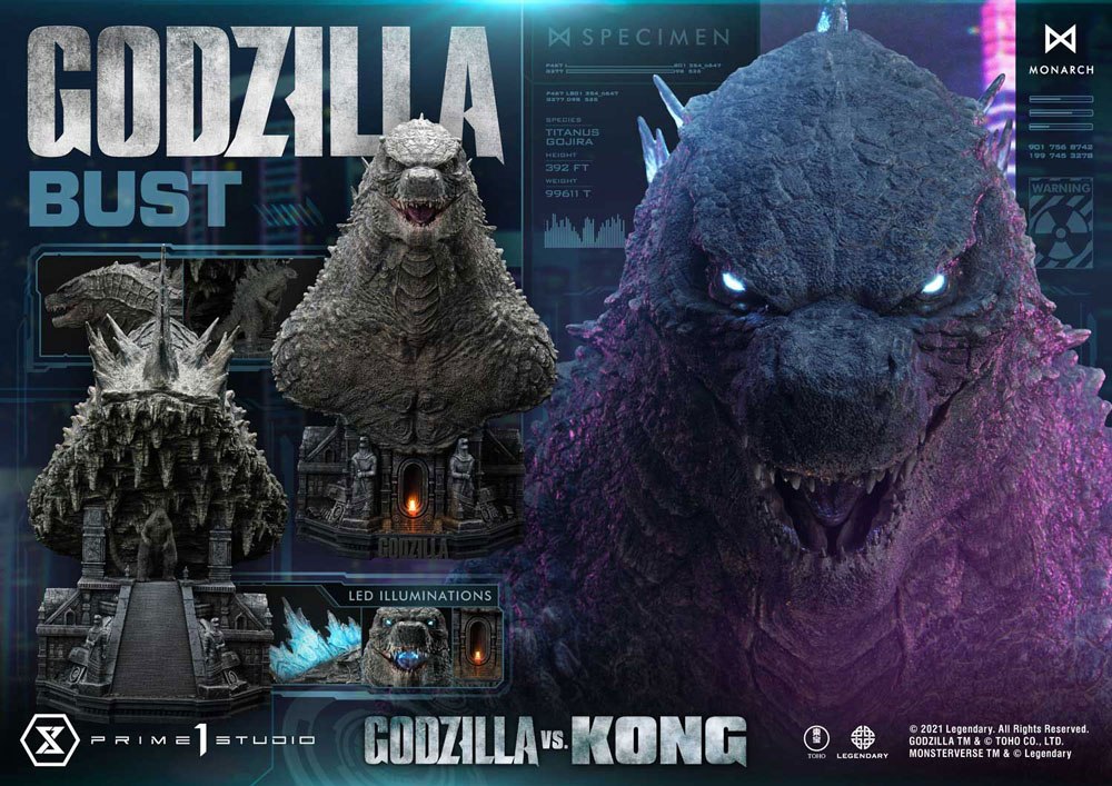 Godzilla vs Kong Busto Godzilla Bonus Version 75 cm - Z POP Toys