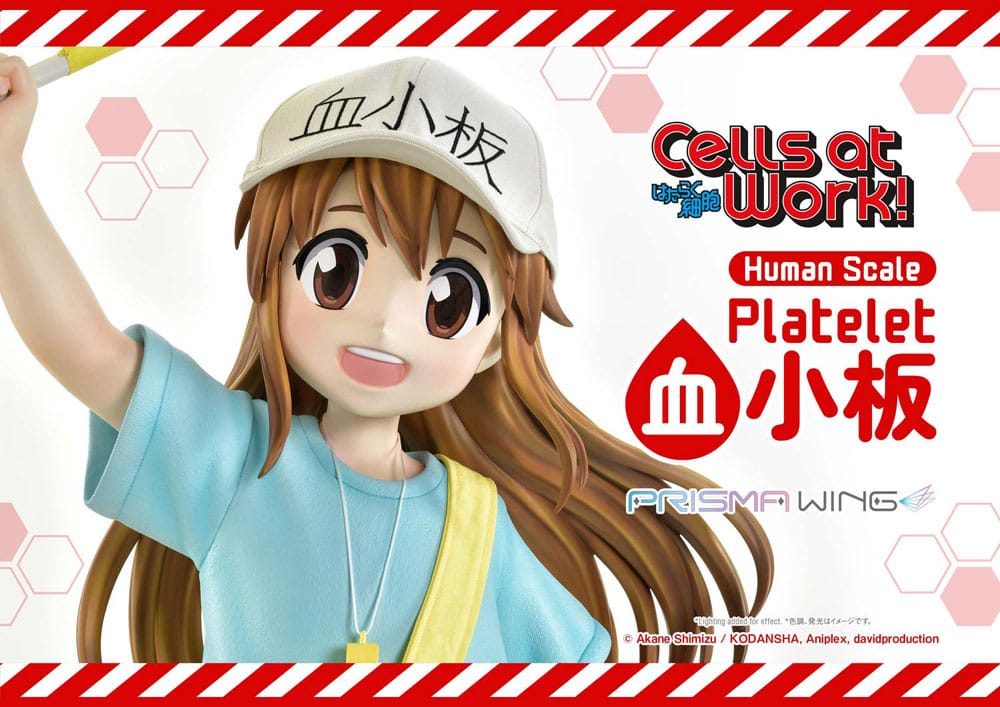 Cells at Work! Life Scale Masterline Series Estatua Platelet 100 cm - Z POP Toys