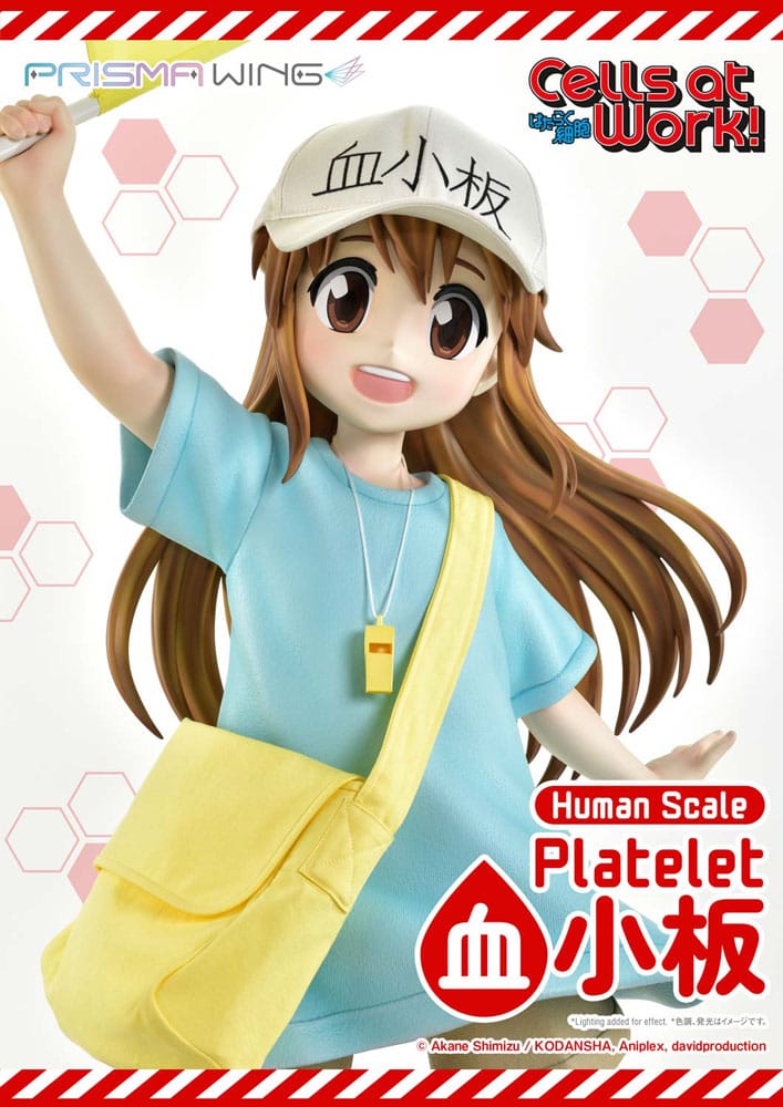 Cells at Work! Life Scale Masterline Series Estatua Platelet 100 cm - Z POP Toys