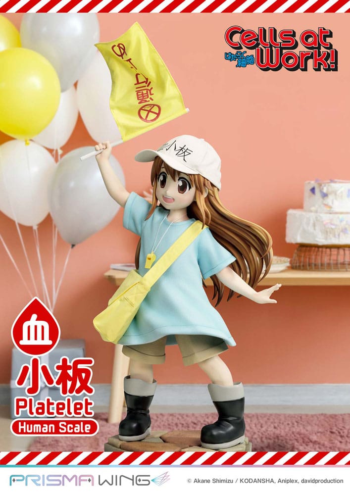 Cells at Work! Life Scale Masterline Series Estatua Platelet 100 cm - Z POP Toys