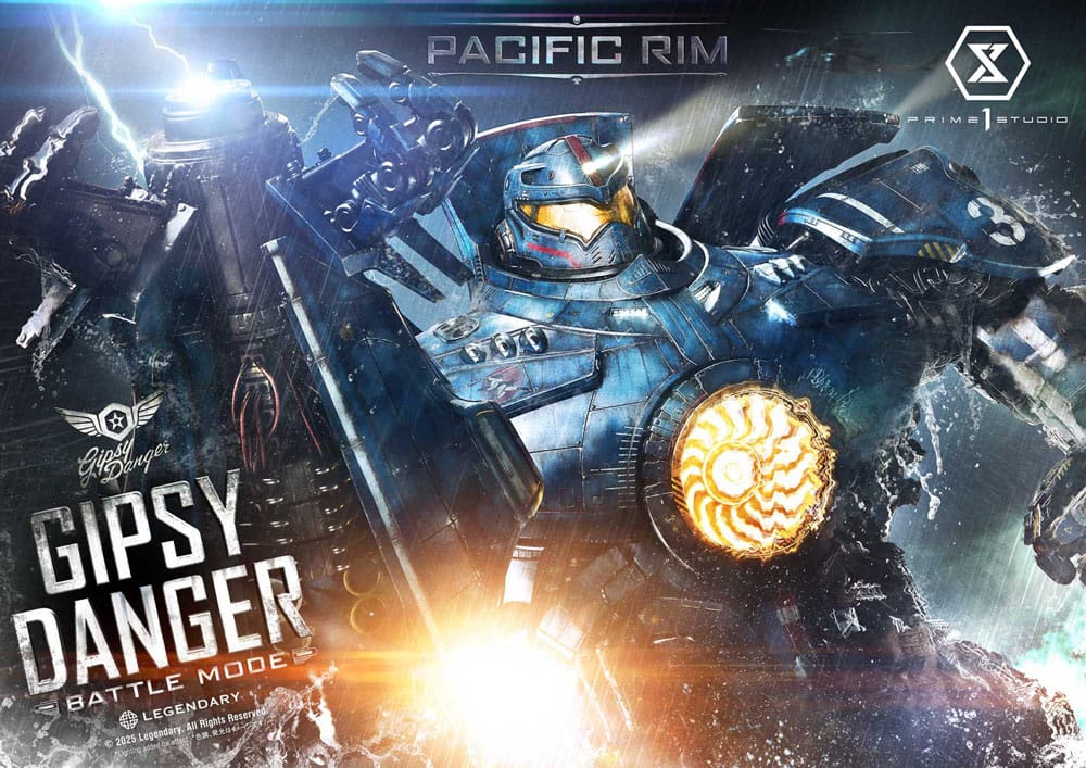 Pacific Rim Busto tamaño natural Gipsy Danger Battle Mode 75 cm - Z POP Toys