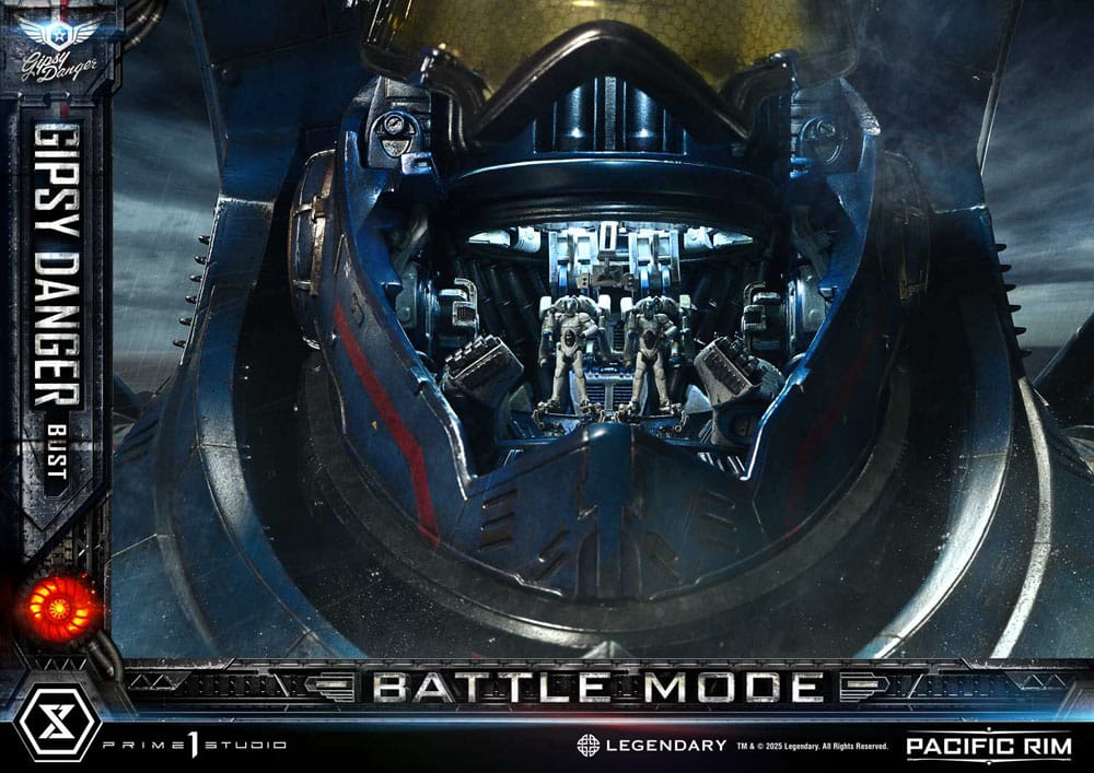 Pacific Rim Busto tamaño natural Gipsy Danger Battle Mode 75 cm - Z POP Toys