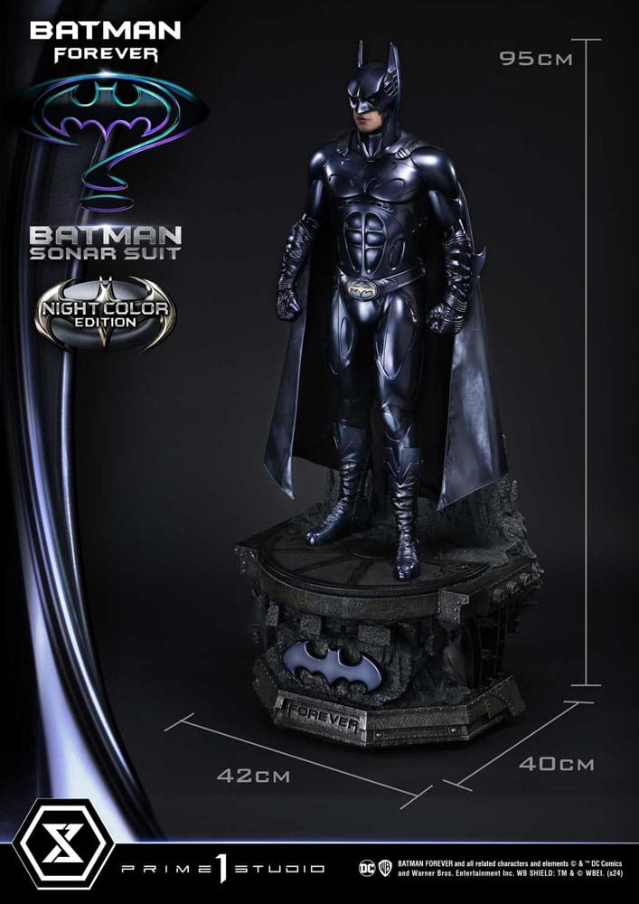 Batman Forever Estatua Museum Masterline Series 1/3 Batman Sonar Suit Night Color Edition 95 cm - Z POP Toys