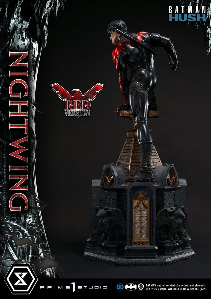 Batman Hush Estatua Nightwing Red Version 87 cm - Z POP Toys