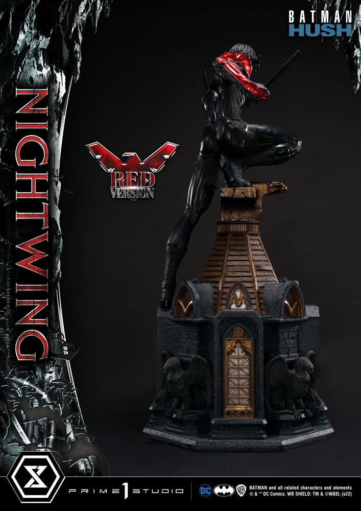 Batman Hush Estatua Nightwing Red Version 87 cm - Z POP Toys
