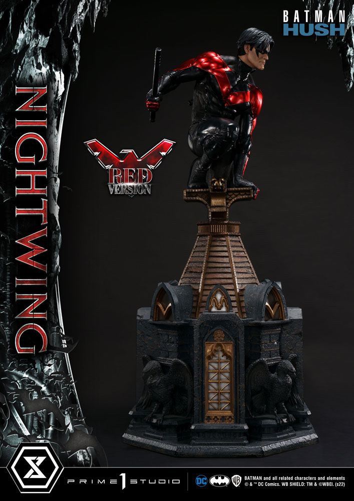 Batman Hush Estatua Nightwing Red Version 87 cm - Z POP Toys
