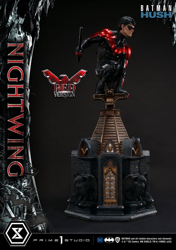 Batman Hush Estatua Nightwing Red Version 87 cm - Z POP Toys