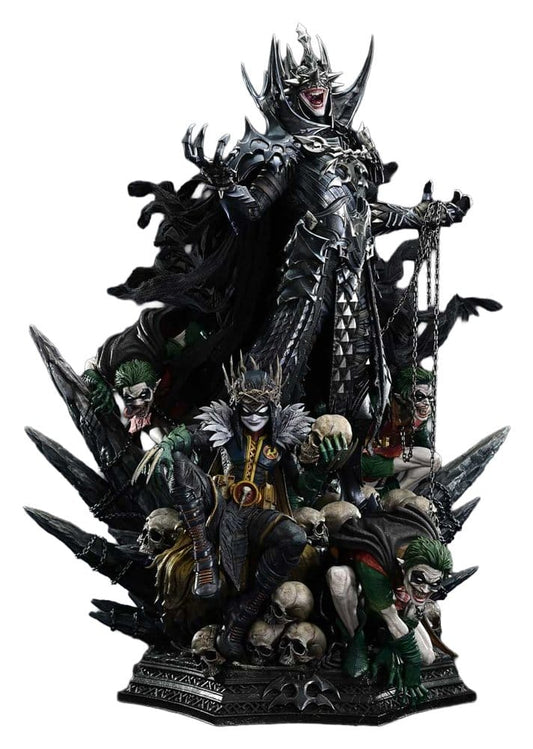 DC Comics Museum Masterline Statue 1/3 Dark Nights: Death Metal The Batman Who Laughs & Robin King 85 cm