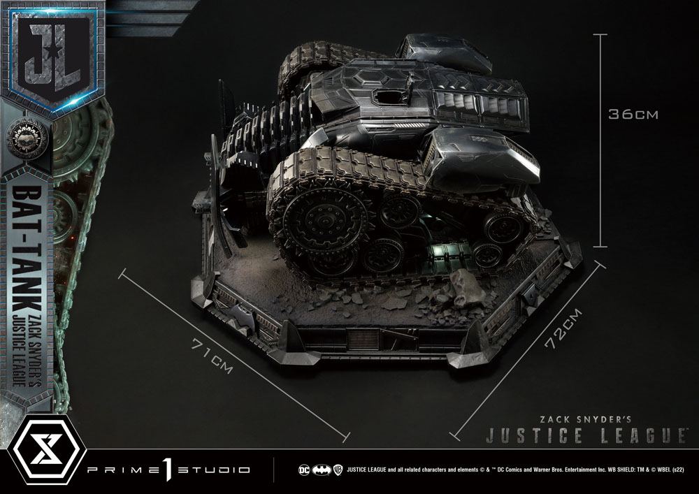 Zack Snyder's Justice League Diorama Museum Masterline Bat-Tank 36 cm - Z POP Toys