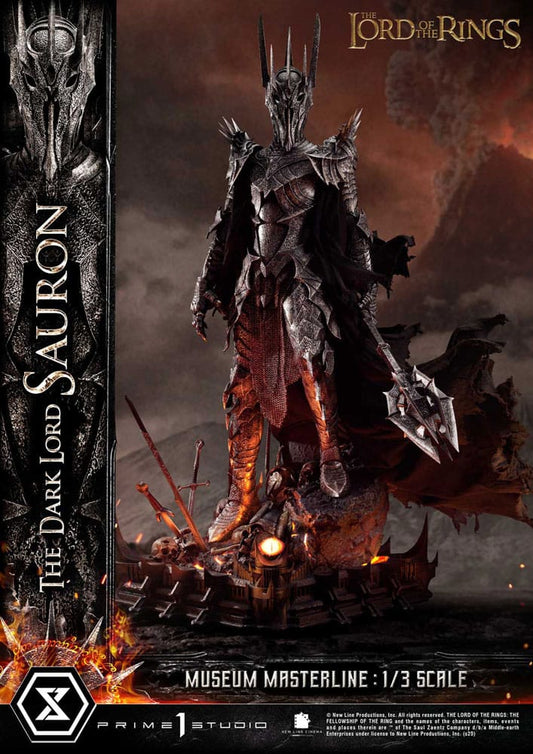 El Señor de los Anillos Estatua Museum Masterline Series 1/3 The Dark Lord Sauron 117 cm - Z POP Toys